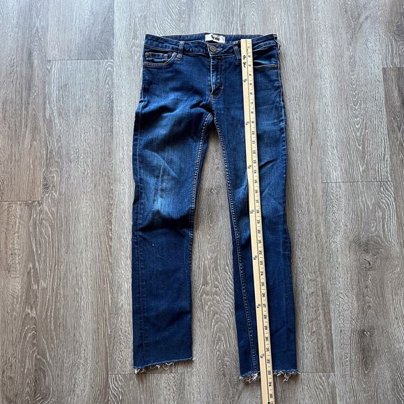 ACNE Studios Skinny Straight Leg Womens Denim Jeans Tight Indigo - Picture 10 of 10